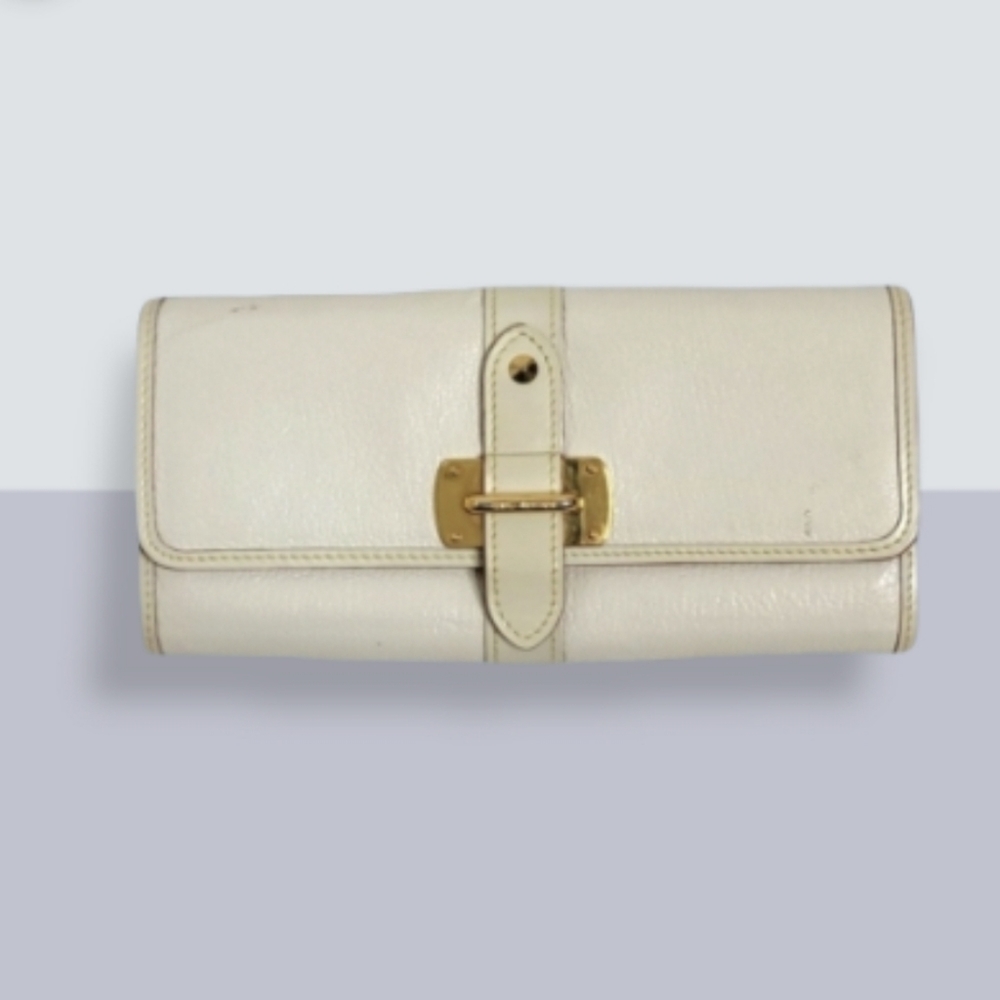 LOUIS VUITTON Continental Cream Wallet